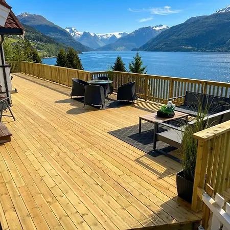 Faleide Panorama Private Fjord View With Large Terrace