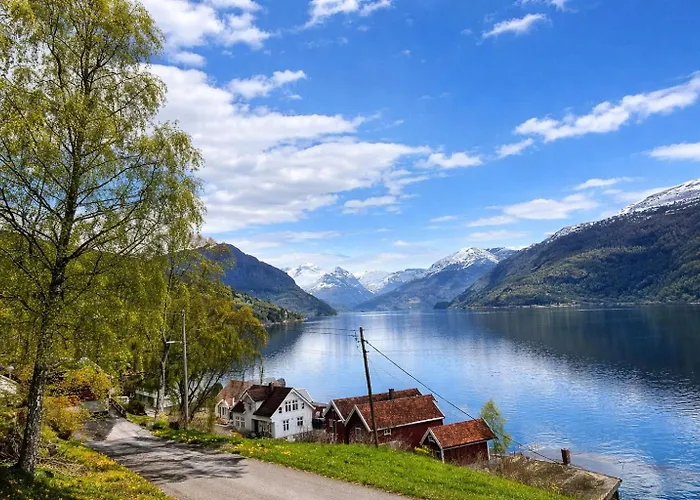 Faleide Panorama Private Fjord View With Large Terrace *
